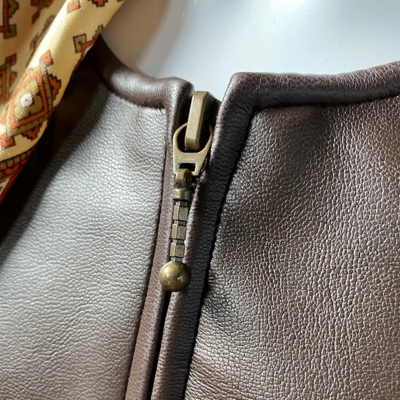 Karen Scott Vegan Leather Vest - Picture 6 of 11